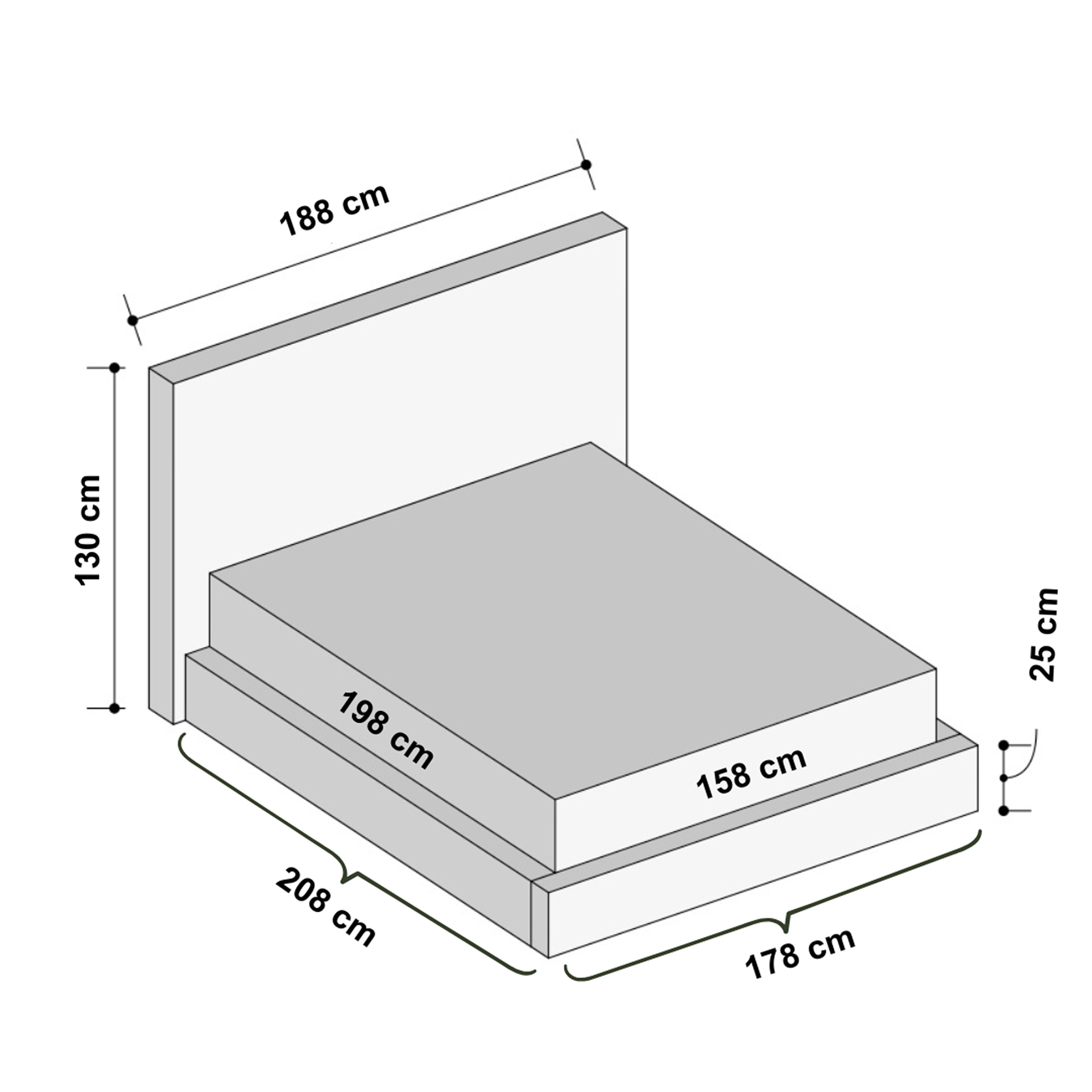 Capa Elegance para Box com Cabeceira completa