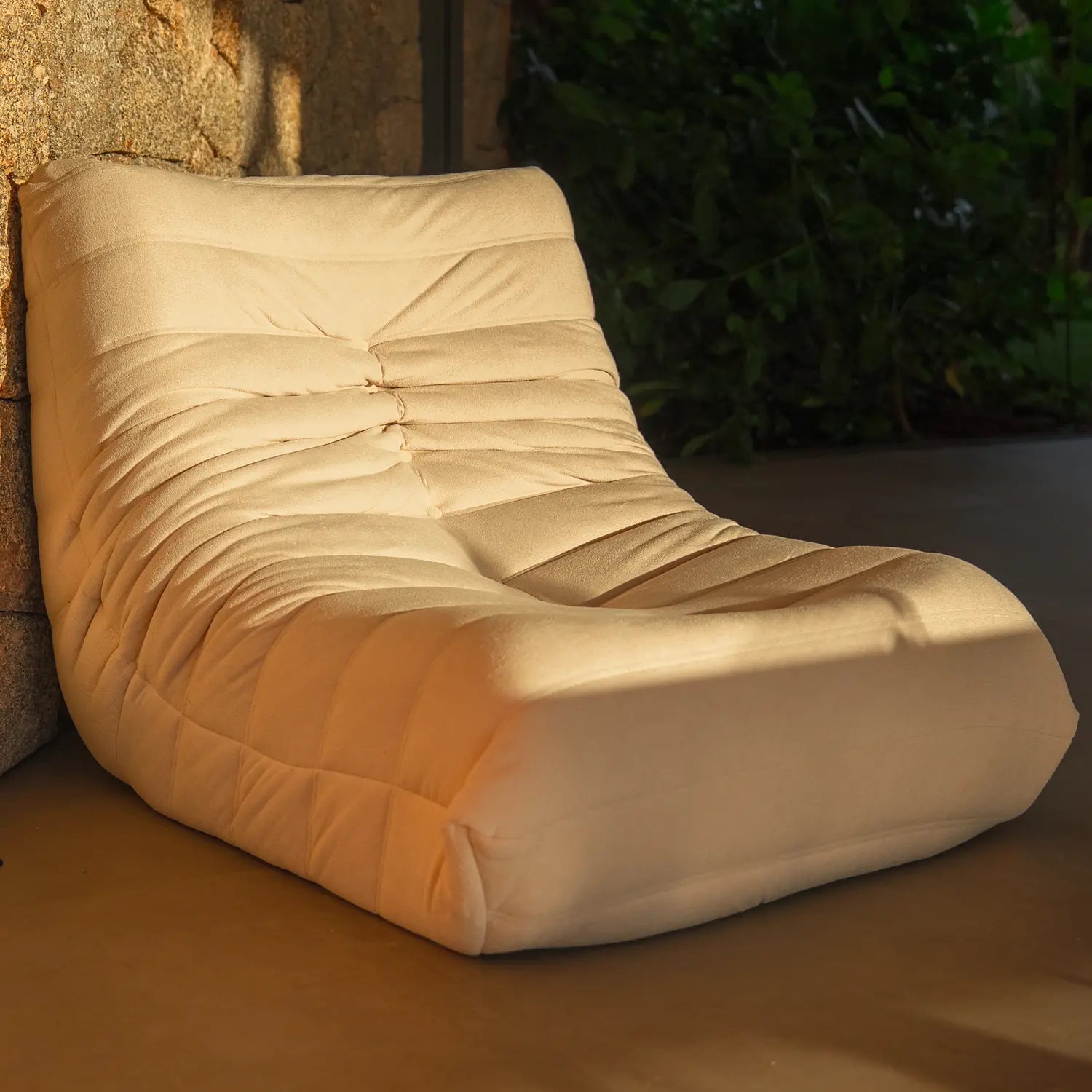 Poltrona Cozy - Bouclé Linho